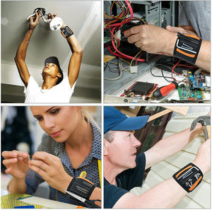 Bracelet magnétique de gros pour maintenir vis, clous, forets – Ceinture porte-outils à aimants puissants – Gadgets cool pour hommes - Product Image 6