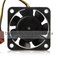 Ventilateur de refroidissement Nidec DC12V 0.13A EC AC 40x40x20mm 4020 4CM à double roulement à billes pour serveur CPU, à flux axial et centrifuge, 3 fils C34637-58