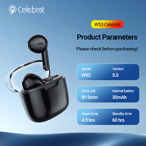 Bán Buôn Trong Suốt W52 Earbud Tiếng Ồn Hủy Bỏ Earbuds Ipods Pro Earbuds Không Dây Cho Iphone - Product Image 3