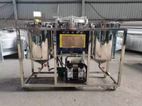 Fonction de déparaffinage Usine durable Affiner la cuisson Machines raffinées de l'équipement de raffinage de l'huile de palme de soja