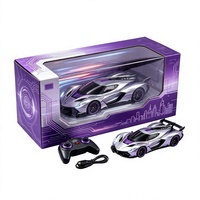 Boîte d'emballage pour voiture de course jouet pour enfants, boîte en papier imprimée en couleur 4x4, boîte cadeau pour voiture de sport télécommandée, impression UV