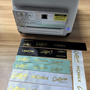 Impresora de Cintas de Raso de Alta Resolución de 300 dpi, Impresora Térmica de Transferencia de Códigos de Barras de 4 Pulgadas para Imprimir Cintas de Regalo - Product Image 5