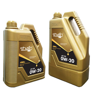 Aceite Base Sintético Shalin 0W20 SM Serie Premium, Certificado ISO9001, Lubricante de Alto Rendimiento para Motores de Gasolina - Product Image 1