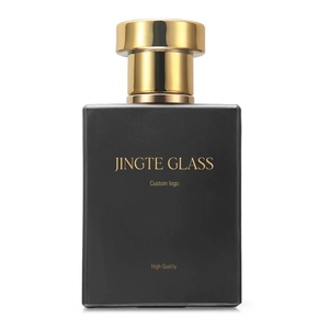 30ml 50ml <strong>100ml</strong> Luxury Empty Spray Black Dark Glass Perfume <strong>Bottles</strong> for Men 50 ml <strong>With</strong> Gold <strong>Lid</strong> - Product Image 2