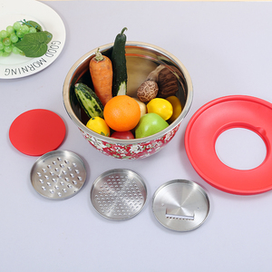 Giá cả phải chăng đa chức năng Bát salad thuận tiện đồ dùng nhà bếp với xách tay vắt thay thế - Product Image 3