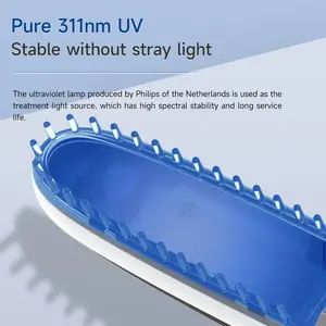 Lampu Fototerapi <span class=keywords><strong>UVB</strong></span> LED Hitam yang Dapat Disesuaikan Yonker America 311nm Terapi Cahaya <span class=keywords><strong>UVB</strong></span> Sempit untuk Psoriasis dan Vitiligo - Product Image 3