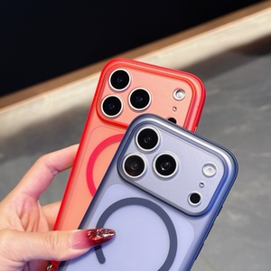 เคสโทรศัพท์มือถือแบบแม่เหล็กด้าน <span class=keywords><strong>โปร</strong></span>่งแสง สำหรับ <span class=keywords><strong>iPhone</strong></span> 17 16 <span class=keywords><strong>Pro</strong></span> <span class=keywords><strong>Max</strong></span> พร้อมปุ่มสัมผัสกล้อง AI ป้องกันแรงกระแทก ขายส่ง - Product Image 4