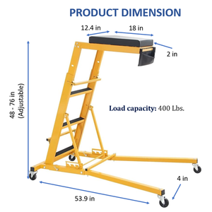 Creeper Automotriz Ajustable para Reparación de SUV y Camiones, Ajuste Universal Vietnam OEM/ODM, Acero de Alta Resistencia GAPGAR045 - Product Image 6