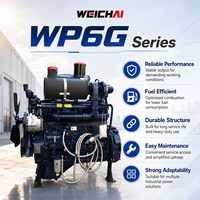 SCDC Weichai WP6G175E22 129kW 2200U/min Reihensechszylinder Mechanische Pumpe Dieselmotor für Baumaschinen Werkslieferung