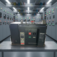 Micrologic 47168 NT16 HA 3P 1600A Interruptor de Circuito de Aire de Bastidor Estacionario Interruptor de Circuito de Vacío ACB 50KA Unidad de Disparo Inteligente