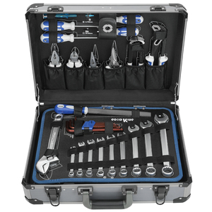 Juego de Herramientas Manuales de Aluminio Steeltreks de 168 Piezas, Llave de Trinquete, Llave Inglesa y Pico, Material CR-V, Estuche Rígido Personalizable OEM - Product Image 5