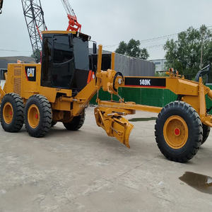 Niveleuse Caterpillar 140K à transmission intégrale, d'origine japonaise, d'occasion, faible nombre d'heures, avec boîte de vitesses PLC et pompe, à vendre - Product Image 1