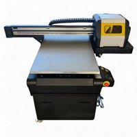Grootformaat 6090 UV DTF stickerprinter A1 vlakbed printmachine voor telefoonhoesjes, tumblers, pennen, golfballen en goudfolie