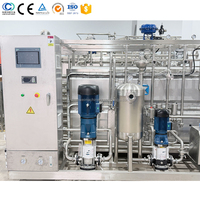 Machine de stérilisation UHT 6000l/H Pasteurisateur tubulaire pour jus