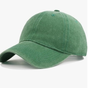 Washed Cotton Plain Baseball Caps Adjustable Unstructured Soft Blank Casual Dad Ball <b>Hats</b> for Men Women - Product Image 3