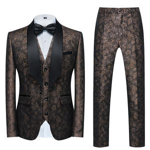 Traje de moda para hombre, banquete, boda, mejor hombre, novio, esmoquin de fiesta de tres piezas para graduación, traje de boda, trajes de negocios para hombre y blazer - Product Image 4