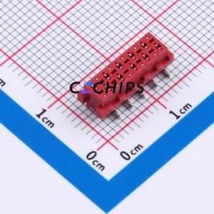 X9127WVS-10A3-9TSNRE Micro-Match Connector SMD,P=1.27mm Connector - Product Image 1