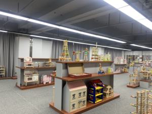 Muebles de Juguete para Niñas con Diseño Elegante, Juego de Imitación para Niñas Pequeñas, Tocador de Madera Elegante - Product Image 6