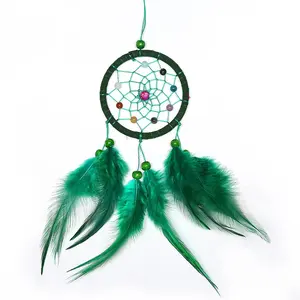 Handmade dream catcher, ciondolo appeso per la decorazione di colore diverso custom design accettabile - Product Image 1