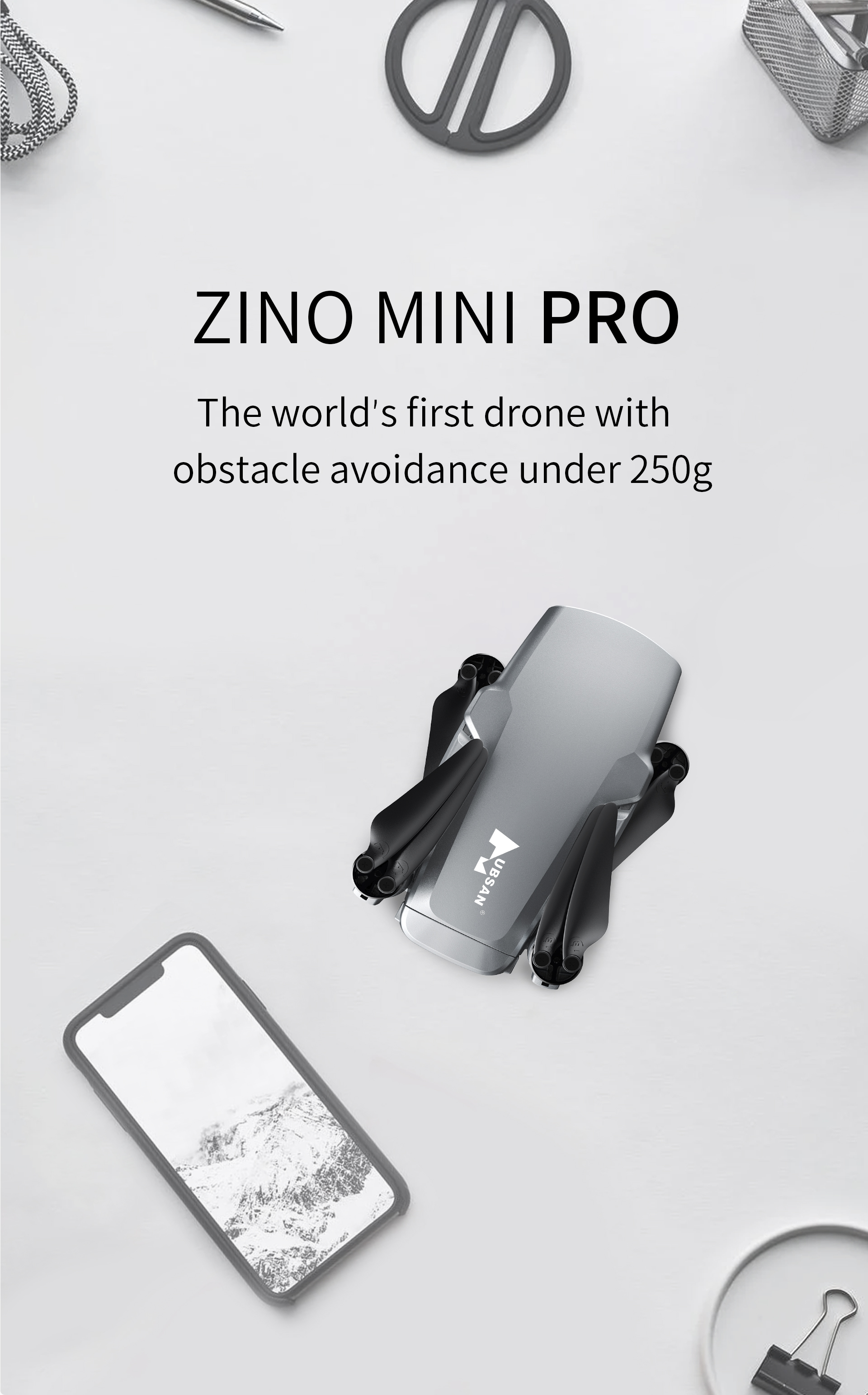 ZINO MINI PRO The world's first drone with obstacle avoidance under (I)