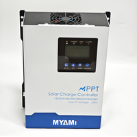 Régulateur MYAMi, contrôleur MPPT de charge, contrôleur de charge solaire MPPT 120 ampères, 60 ampères, 12V, 24V, 36V, 48V, 60V, 72V, 84V, 96V, écran LCD