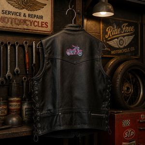 Patch brodé thermocollant style punk moto, écologique, pour vêtements et sacs – Grande Vente - Product Image 2