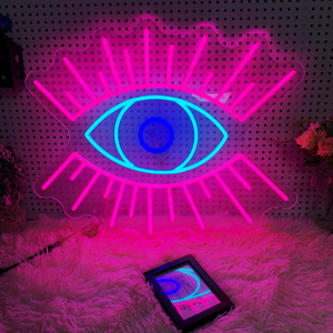 LED Neon <b>Light</b>, multi-color <b>wall</b> decor, <b>plug</b> powered, static display, ideal for bar decoration. - Product Image 2