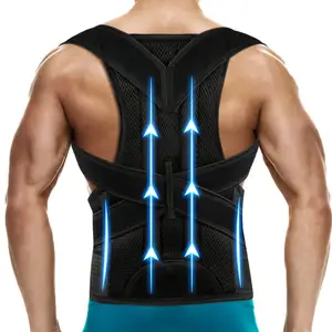 Back Brace Posture Corrector Adjustable Shoulder Straightener Lumbar Support For Improved Posture And Pain Relief