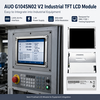AUO G104SN02 V2 10,4 Zoll TFT LCD-Anzeigemodul 800x600 SVGA Industrielles LCD-Display-Panel LVDS 20-Pin für Geräteintegration