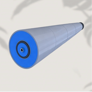 Rouleau de convoyeur conique courbé pour section d'angle, système de changement de direction, logistique d'entrepôt, type rouleau à billes en acier - Product Image 1