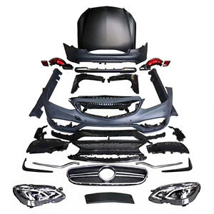 Juego completo de parachoques Kit de carrocería para <span class=keywords><strong>Mercedes</strong></span> Benz Clase E E260 <span class=keywords><strong>E300</strong></span> E350 W212 2009-2012 conversión a E63 AMG 2015. - Product Image 1