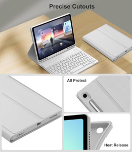 Étui Clavier Sans Fil Détachable Personnalisé pour Samsung Galaxy Tab S10 Lite S10 <span class=keywords><strong>S9</strong></span> FE 10,9 Pouces <span class=keywords><strong>S9</strong></span> 11 Pouces, Étui de Tablette Fin avec Support - Product Image 5