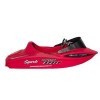 Nouveau bateau à moteur électrique en fibre de verre pour sports nautiques, avec pompe à jet et contrôleur, luxe