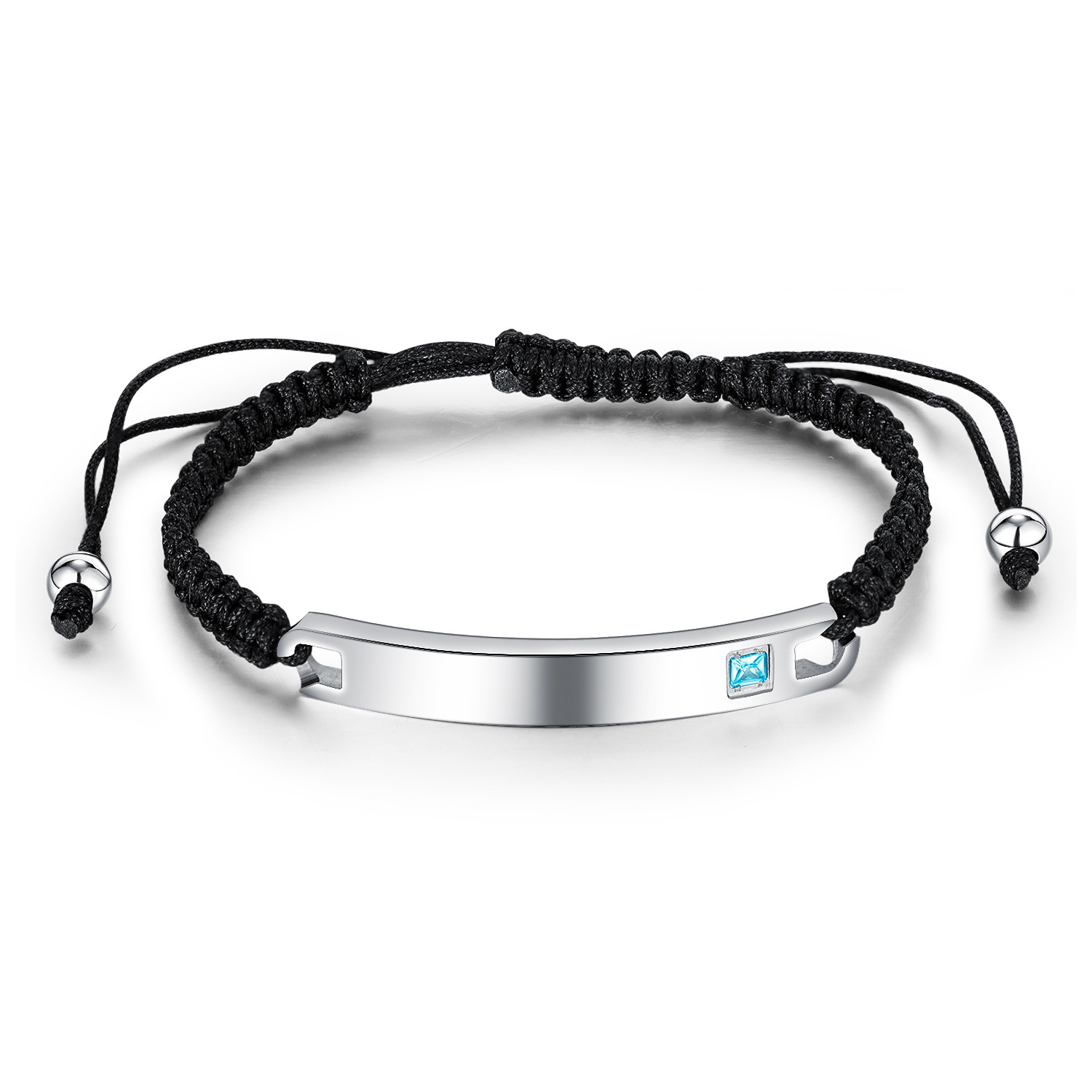 1014-silver color glossy men's style
