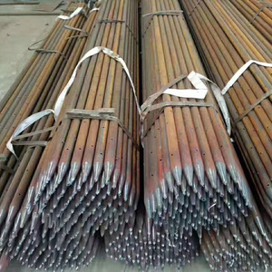 GB pipa berlubang baja karbon grouping Q355 tabung baja S355J0 S355J2 pipa baja mulus dengan pipa Grouting berulir - Product Image 5