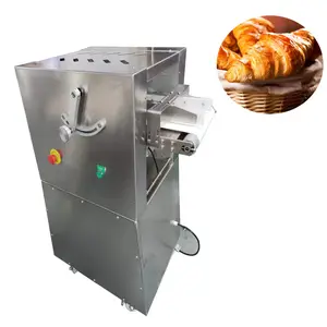 Macchina formatrice di croissant in acciaio inossidabile piccola a forma di mezzaluna nuova macchina per formatura di croissant per pasticceria