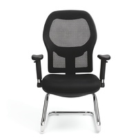 Chaise de bureau moderne ergonomique en maille, confortable, avec réglage en hauteur, chaise de direction en tissu