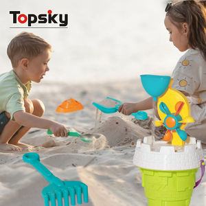 Ensemble <span class=keywords><strong>de</strong></span> jeu d'été en plein air portable unisexe amusant château en plastique et seau <span class=keywords><strong>de</strong></span> <span class=keywords><strong>sable</strong></span> <span class=keywords><strong>de</strong></span> plage jouets avec modèle animal pour les enfants - Product Image 4