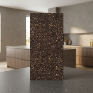 Granite Brown Double Charge Glazed Porcelain <b>Tiles</b> 600x1200mm Polished Marble Look Wall Floor Design - Product Image 1