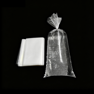 Bolsas Planas Transparentes <span class=keywords><strong>de</strong></span> Polietileno (PE) <span class=keywords><strong>de</strong></span> Grado Alimenticio Personalizables al por Mayor, con Asa Larga, Resistentes al <span class=keywords><strong>Agua</strong></span>, para <span class=keywords><strong>Agua</strong></span> Potable, con Estampado en Caliente - Product Image 1