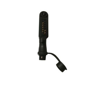 Adaptador de Radio Bidireccional Hirose de 6 Pines QR para <span class=keywords><strong>HYT</strong></span> PD602 PD600 X1e X1p PD605 Walkie Talkie Modelo HX-<span class=keywords><strong>H3</strong></span> Material ABS Negro - Product Image 4