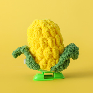 Jouet coulissant en laine tricotée au crochet, figurines de fruits et légumes artificiels Kawaii Positive, pour les 14 ans et plus, pour Noël - Product Image 3
