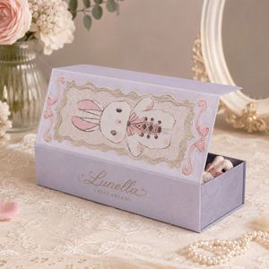 Caja Rígida de Papel de Lujo con Logotipo Impreso DHP, Color Borgoña, Plegable, Magnética, Personalizada - Product Image 1