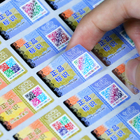 Autocollants d'étiquettes holographiques Autocollant d'hologramme de bonne qualité Étiquette holographique Impression d'hologramme Étiquettes anti-contrefaçon