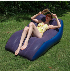 Sillón Inflable Portátil de PVC para Exteriores, Silla de <span class=keywords><strong>Amor</strong></span>, Asiento Inflable de PVC para Bebés, Sofá Lounge, Cojín de <span class=keywords><strong>Aire</strong></span>, Sillas y Sofás para Parejas - Product Image 4