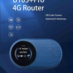 Routeurs de voyage portables 4G débloqués VEMO U10S+ Pro, point d'accès Wi-Fi mobile 4G, routeur SIM 4G sans fil U10S Pro - Product Image 2