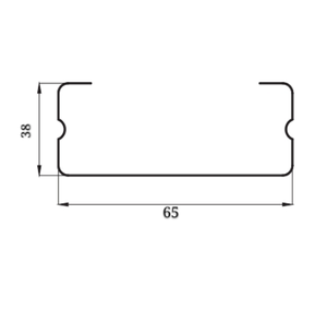 آلة تشكيل لفائف العوارض الفولاذية على شكل حرف C من النوع C38-65 بتصميم جديد - Product Image 3
