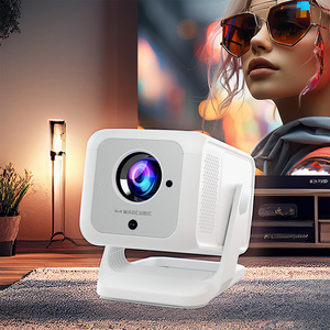 Cho hy310x LED chiếu <span class=keywords><strong>Android</strong></span> tự động lấy nét 1080P 4K hỗ trợ xách tay cho rạp hát tại nhà Movie streaming & Netflix - Product Image 1