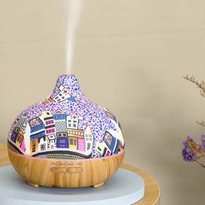 Nouvelle arrivée Creative nouvel humidificateur ultrasonique sept couleurs de la ville européenne - Product Image 3