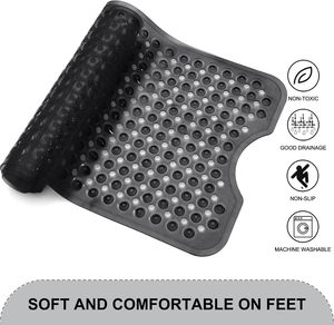 <span class=keywords><strong>Tapis</strong></span> <span class=keywords><strong>de</strong></span> bain OEM d'usine, lavables en machine, avec trous <span class=keywords><strong>de</strong></span> drainage et ventouses <span class=keywords><strong>pour</strong></span> sol <span class=keywords><strong>de</strong></span> salle <span class=keywords><strong>de</strong></span> bain, <span class=keywords><strong>pour</strong></span> personnes âgées - Product Image 5